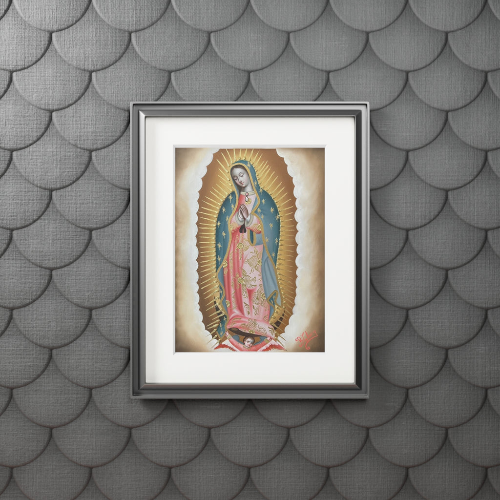 Our Lady of Guadalupe with Passepartout Frame