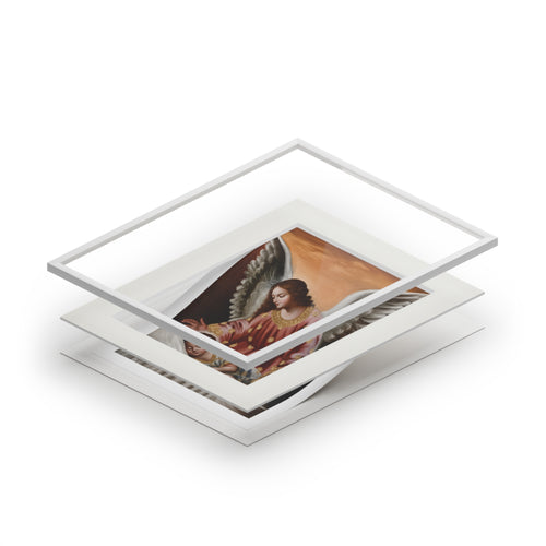 Guardian Angel Fine Art Print with Passepartout Frame