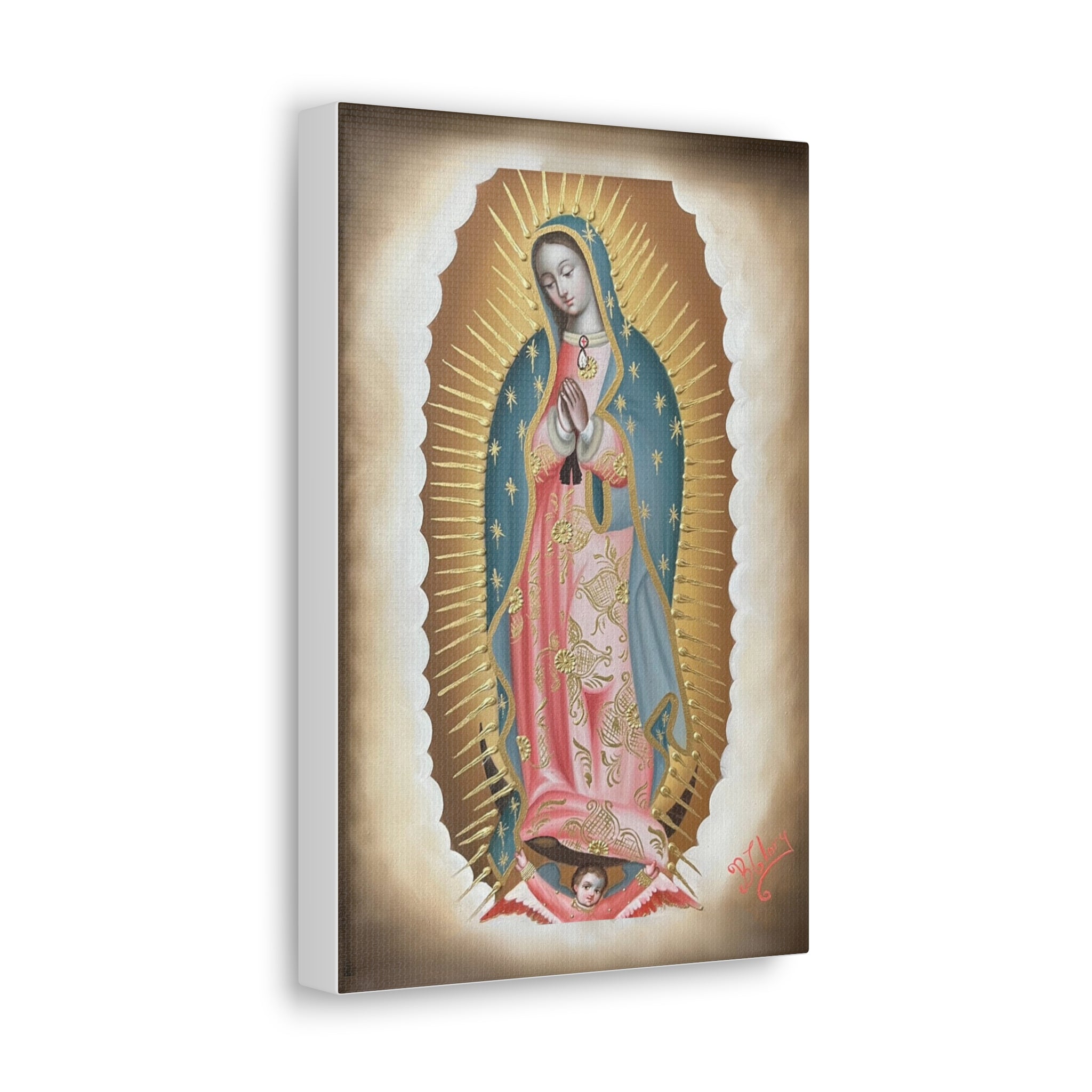 Our Lady of Guadalupe on Canvas
