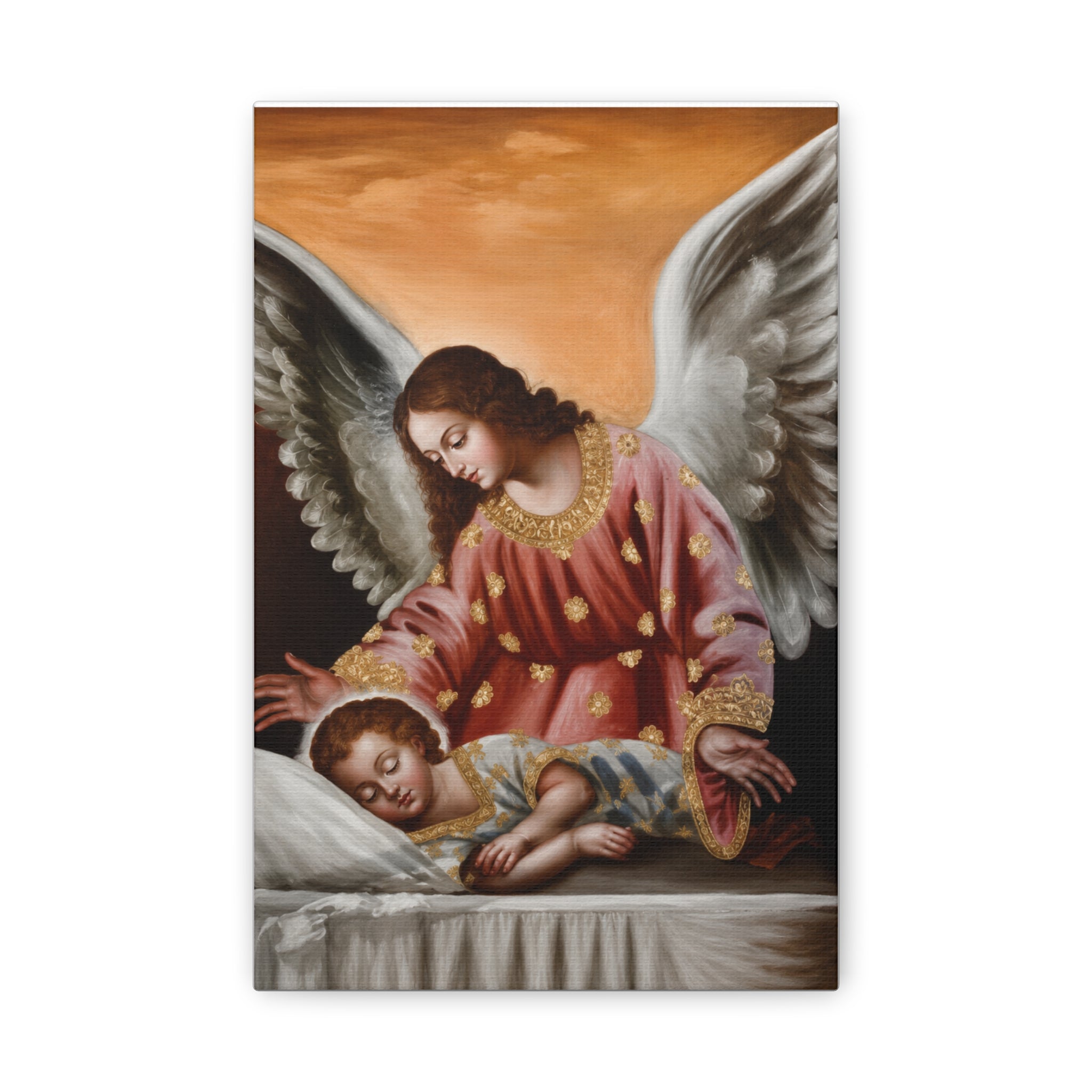 The Guardian Angel on Canvas