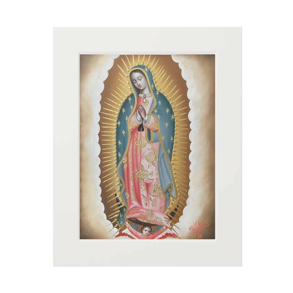 Our Lady of Guadalupe with Passepartout Frame
