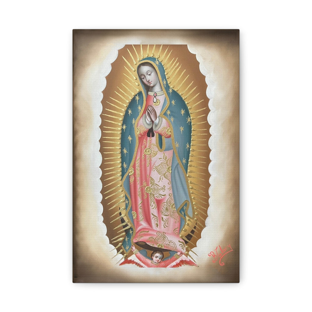 Our Lady of Guadalupe on Canvas