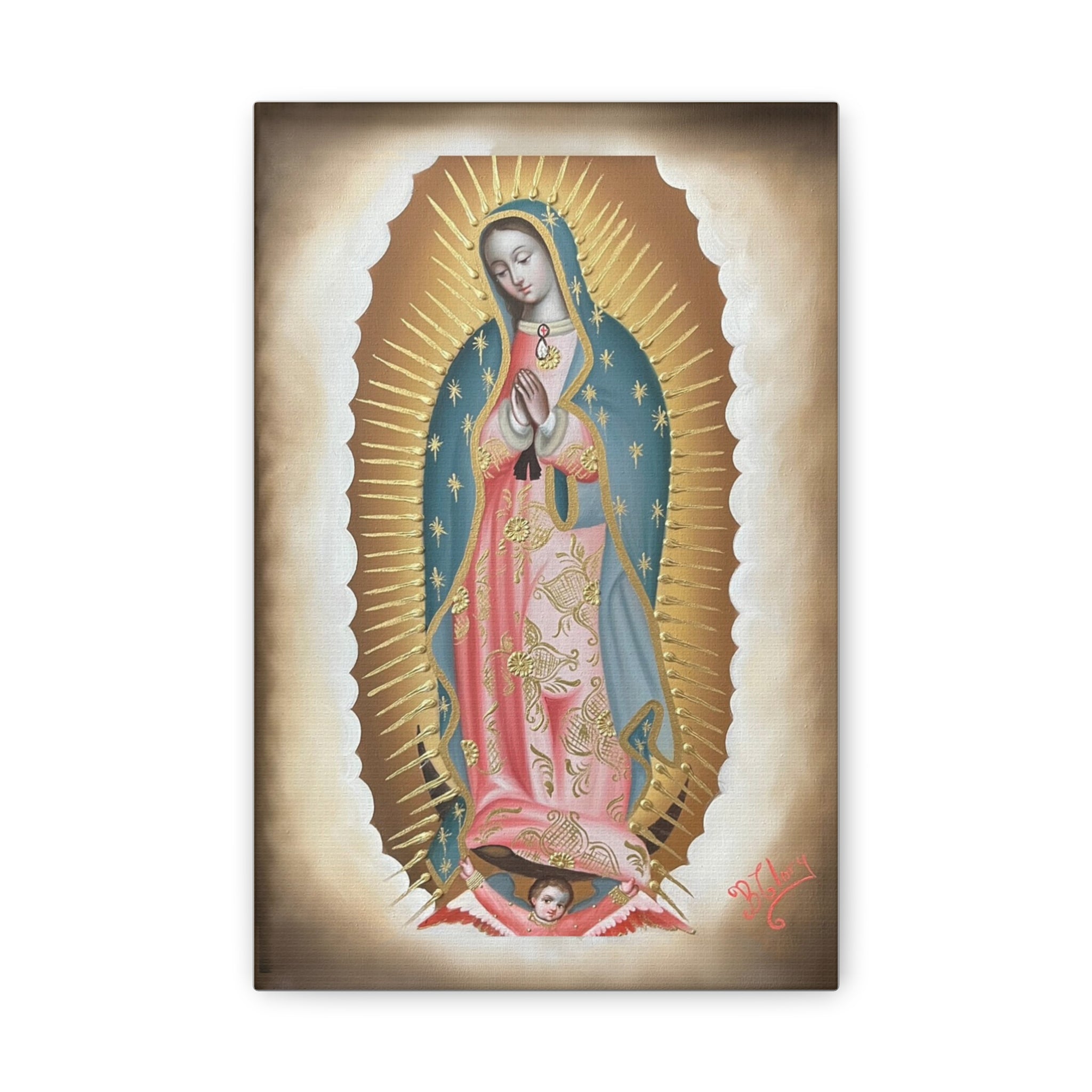 Our Lady of Guadalupe on Canvas