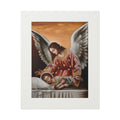 Guardian Angel Fine Art Print with Passepartout Frame