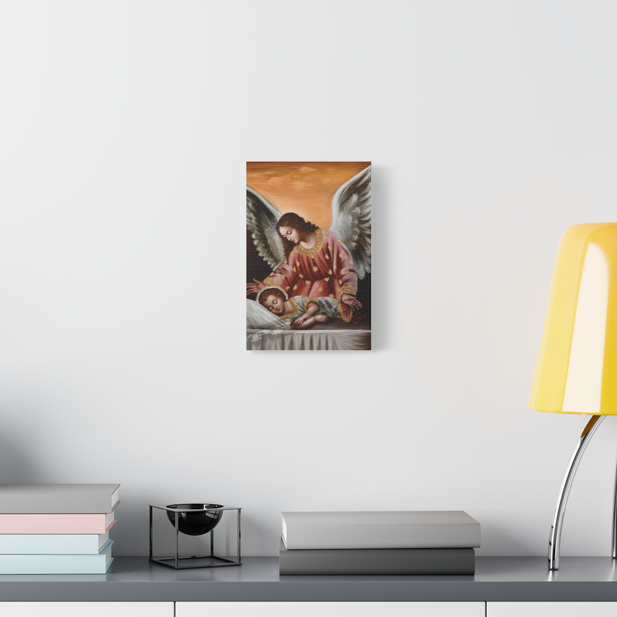 The Guardian Angel on Canvas