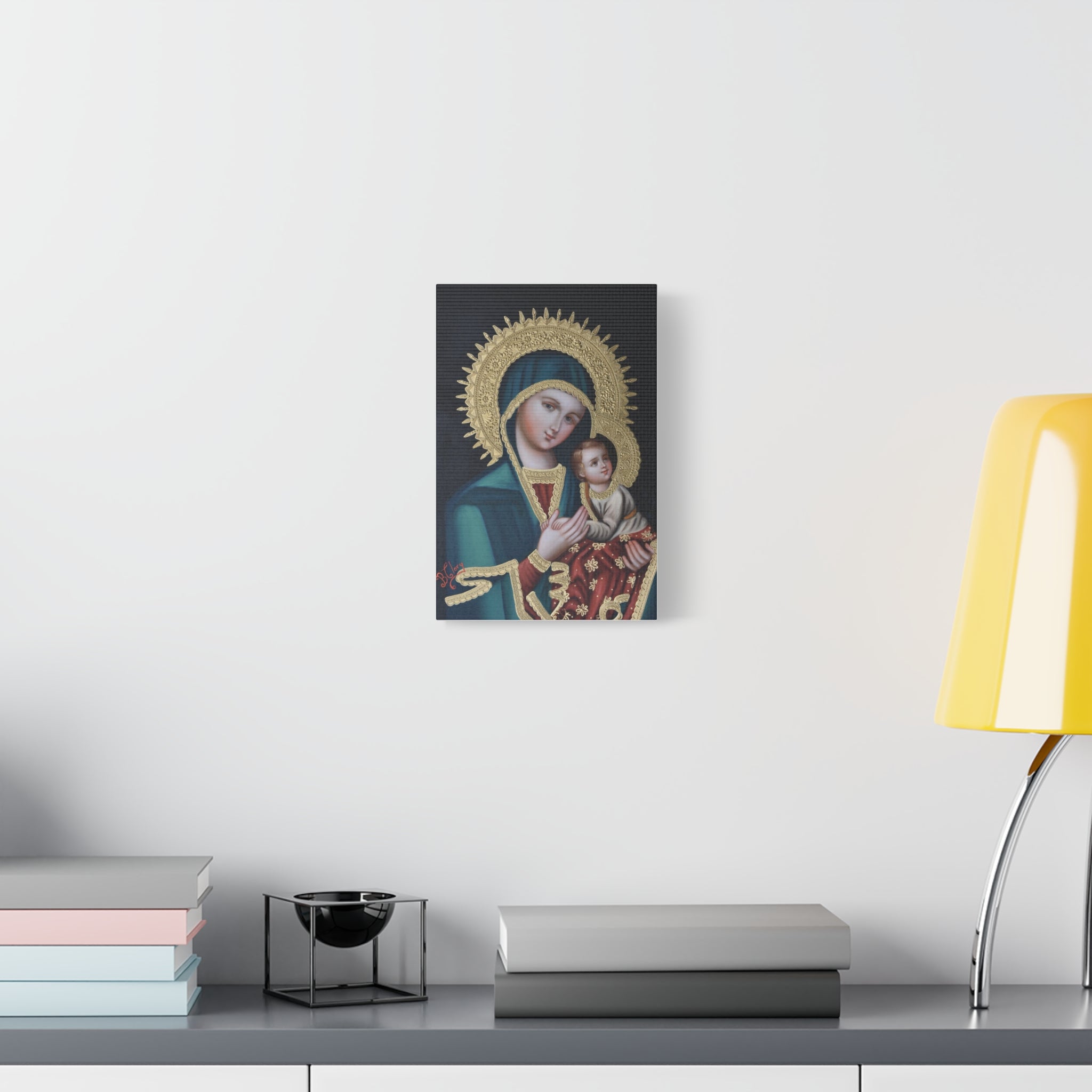 Our Lady of Perpetual Help on Canvas