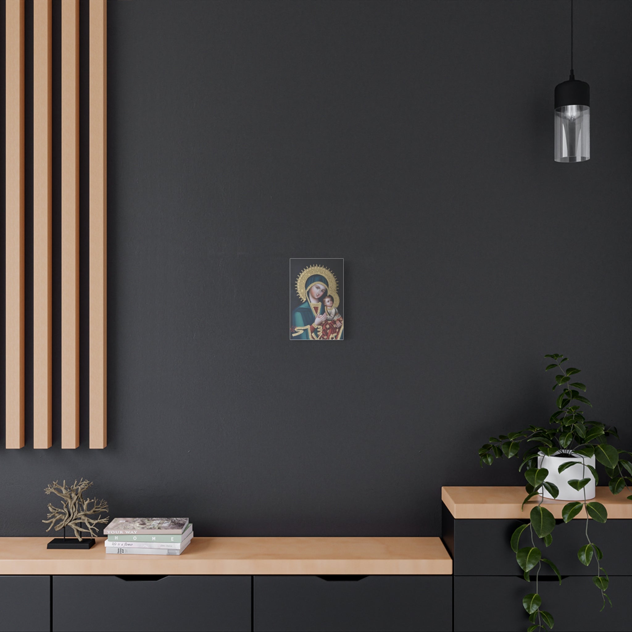 Our Lady of Perpetual Help on Canvas