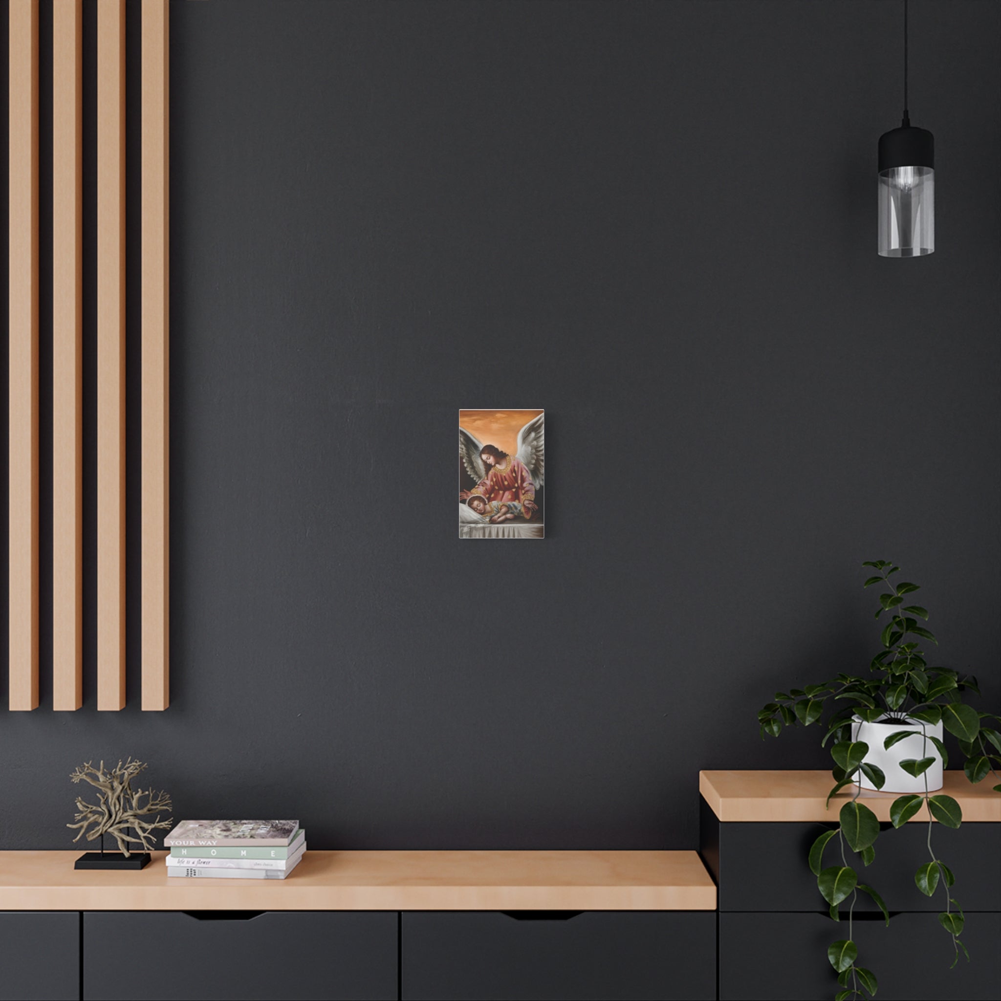 The Guardian Angel on Canvas