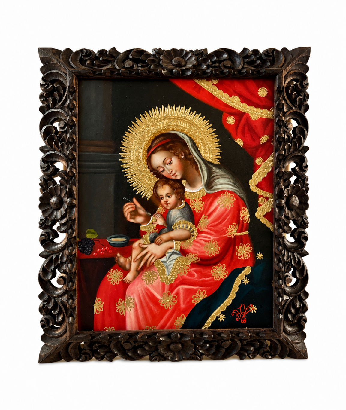 Our Lady Feeding The Child