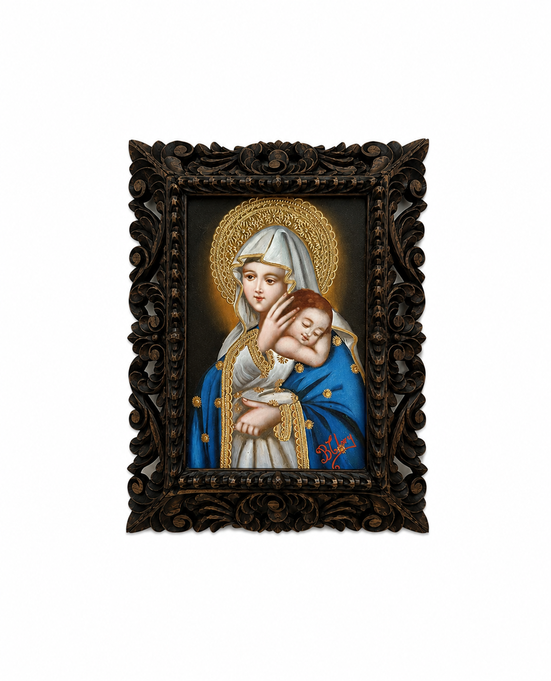 The Virgin Mary and The Baby