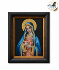 The Virgin Mary With Roses