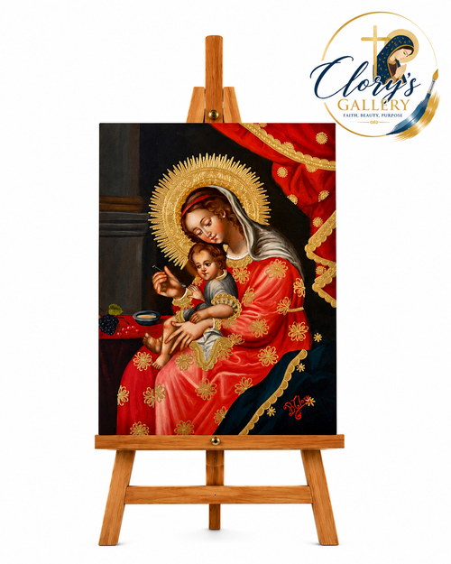 Our Lady Feeding The Child