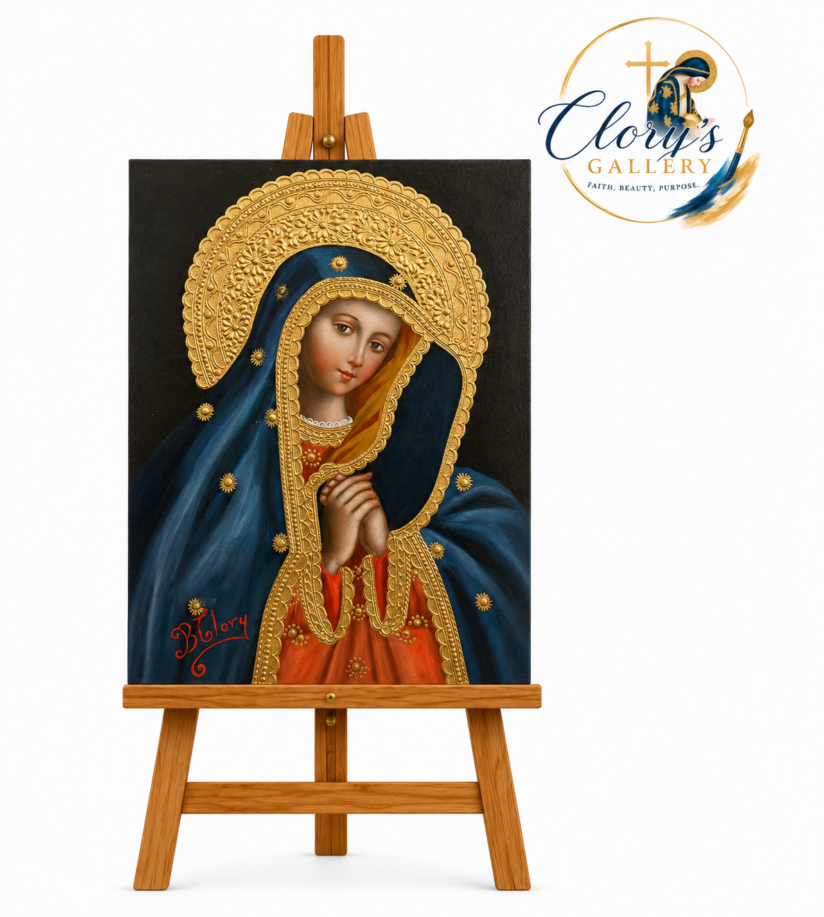 The Virgin Mary Praying
