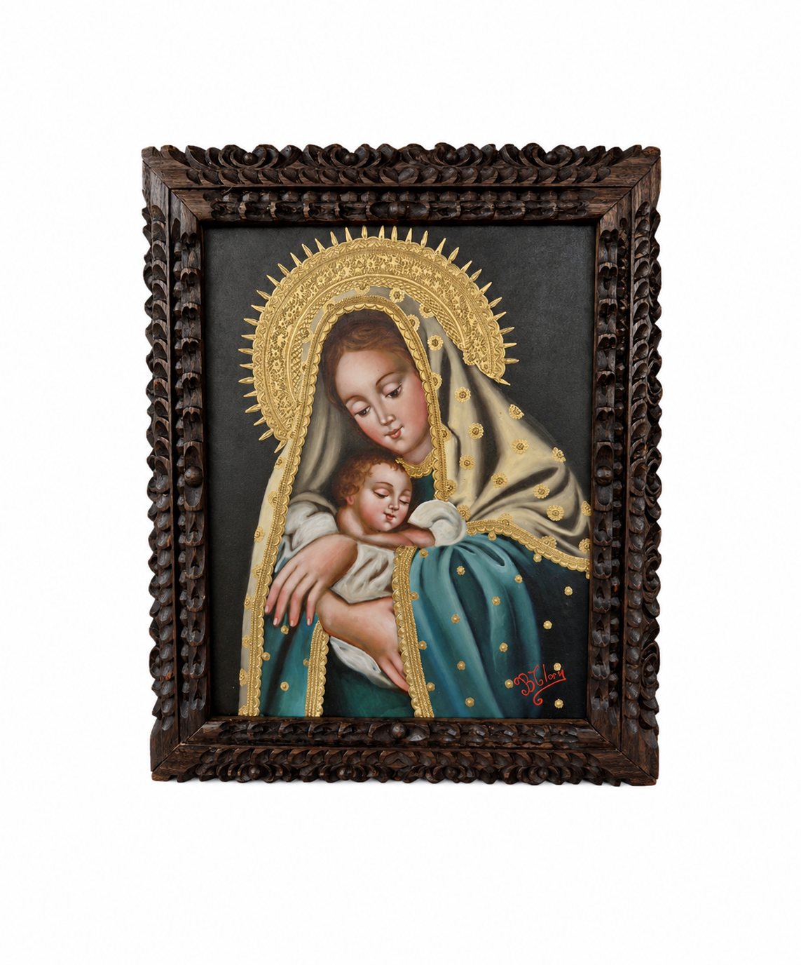 The Virgin Mary and Baby Jesus